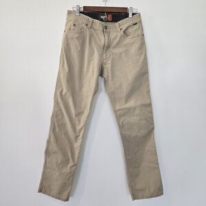 Howler Bros Mens 30x30 Frontside 5-Pocket Pants Stretch Hiking Khaki Tan